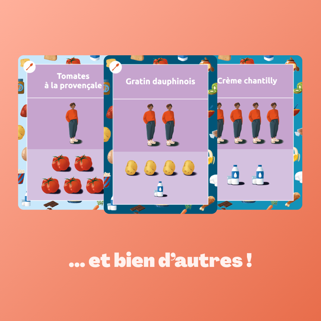 Extension exclusive 15 cartes Recette